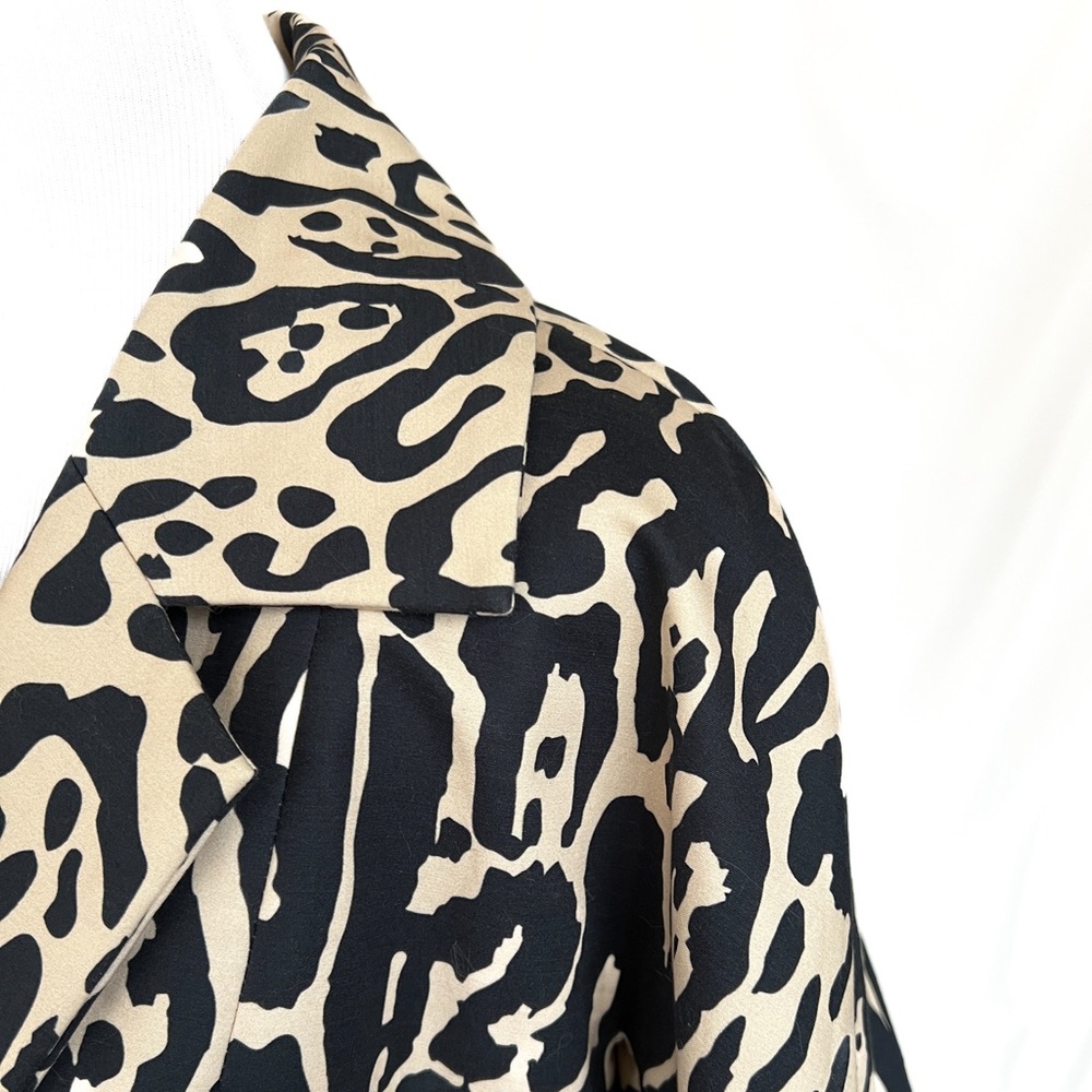 Pedro Lourenco Leopard Trench Coat 42 / M